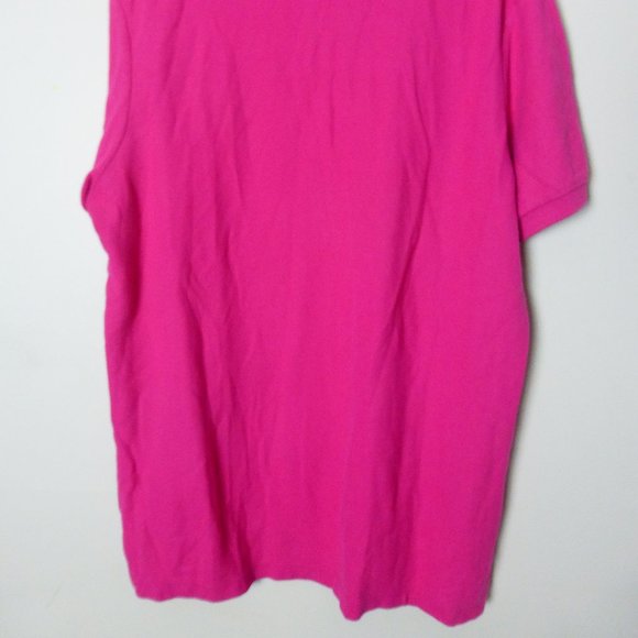 CHAPS PINK MEN'S SHORT SLEEVE POLO GOLF SHIRT - LG - Picture 12 of 14